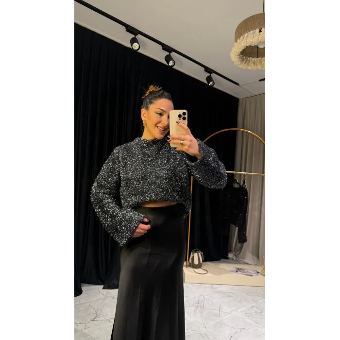 Antrasit Parıltılı Kazak