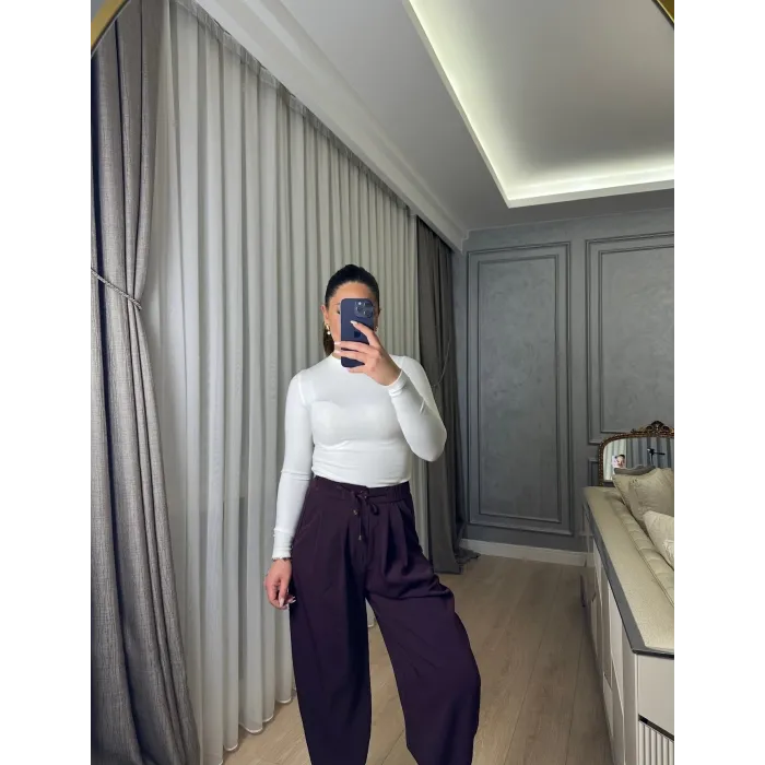 Mürdüm Jogger Pantolon