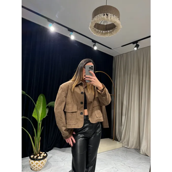 Oversize Vizon Ceket