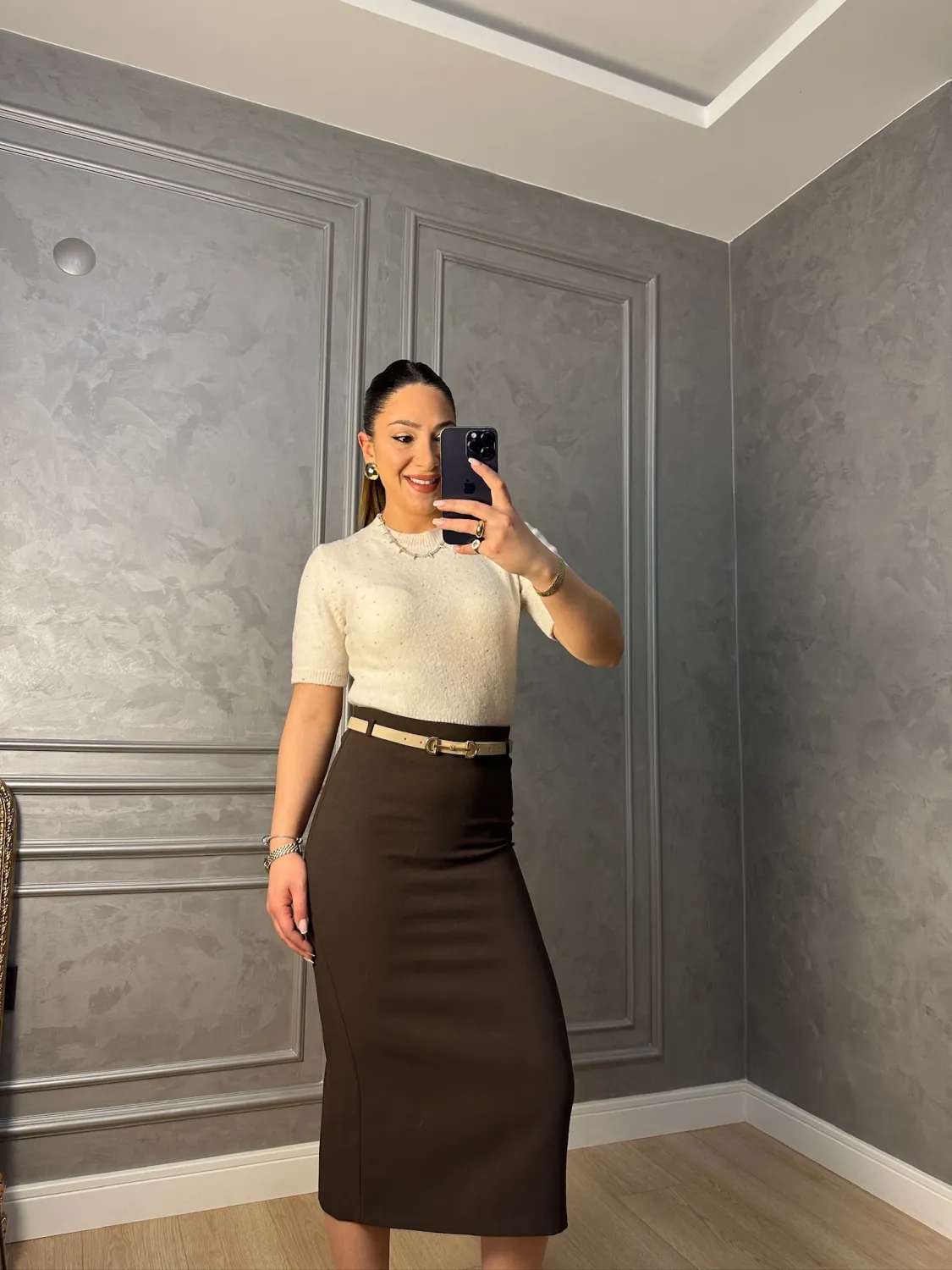 Acı Kahve Kalem Etek