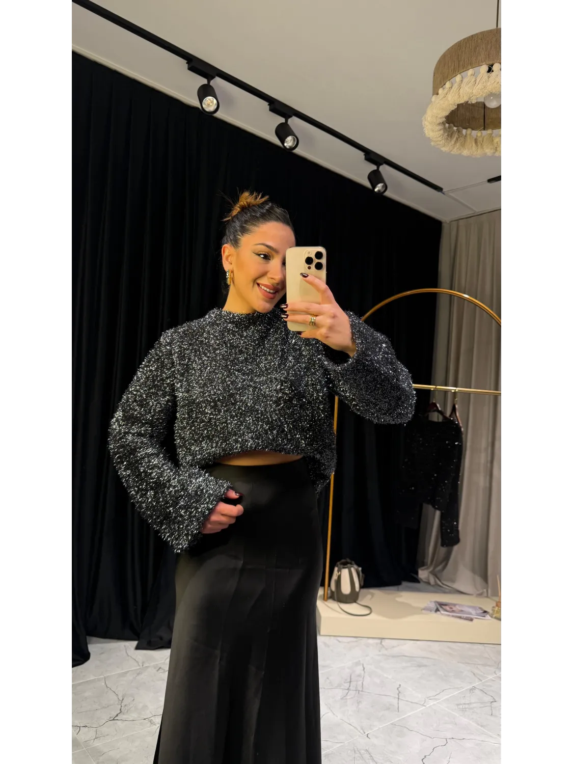 Antrasit Parıltılı Kazak