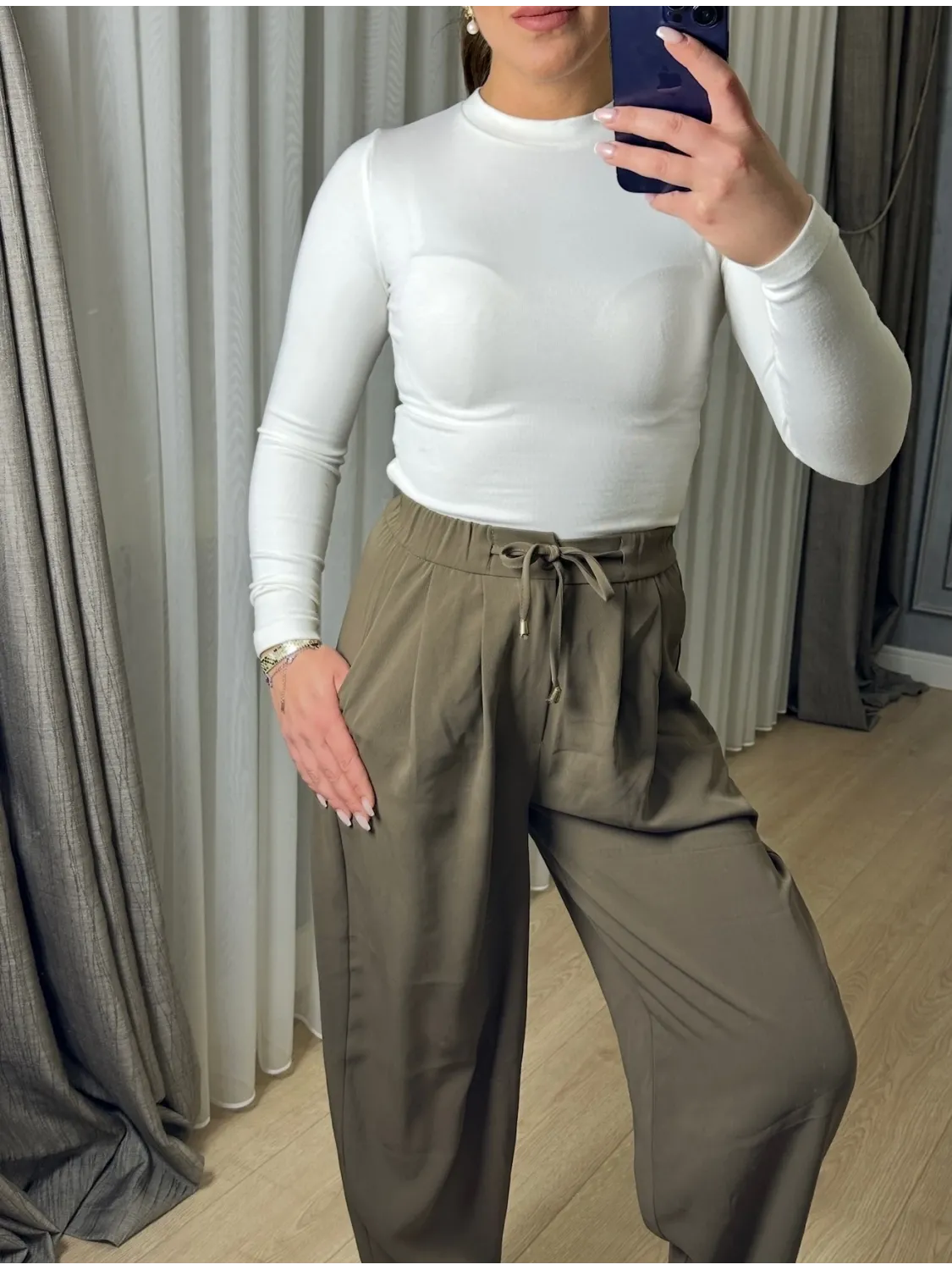 Haki Jogger Pantolon