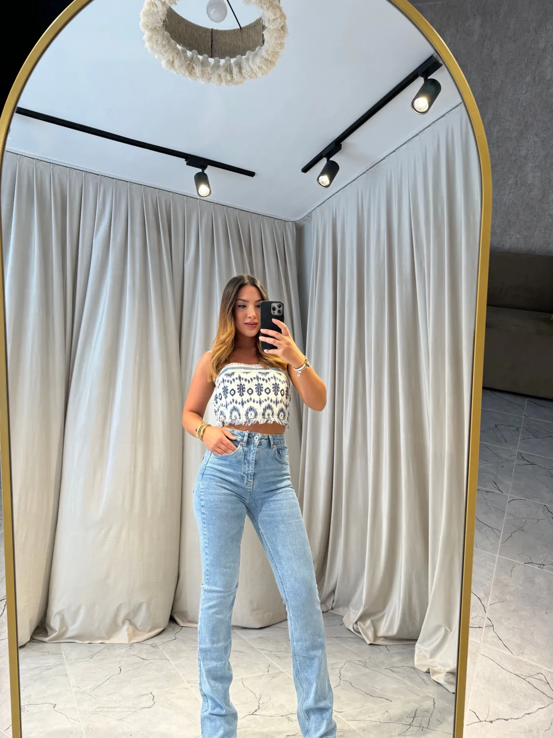 Orj Marka Açık Mavi Jean