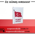 YURT TÜRK BAYRAĞI   50X75*100