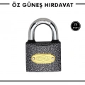 YUMA GRİ ASMA KİLİT 25MM YM 1025