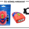KIRGIL BİSİKLET KORNA IŞIKLI K-037*120