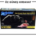 DOLPHIN SİYAH NİTRİL ELDİVEN M*20
