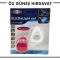 BİSİKLET SİLİKONLU 2 Lİ IŞIK-522* 240