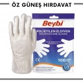BEYBİ ŞEFFAF100 LÜ PET ELDİVEN*200