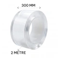 LENOX ÇİFT TARAFLI ŞEFFAF BANT 300MM-2MT 664