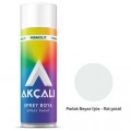 AKÇALI SPREY BOYA PARLAK BEYAZ (301)*12