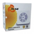 NİSALUCE ASPİRATÖR 120MM BEYAZ*20