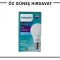 PHILIPS LED AMPUL 8W*12