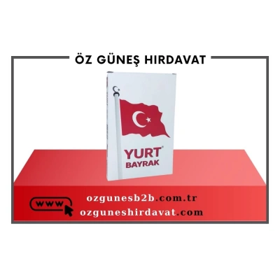 YURT TÜRK BAYRAĞI 100X150*40