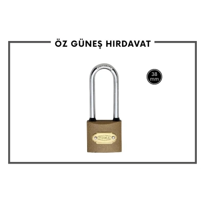 YUMA SARI ASMA KİLİT UZUN 38MM YM 1038BL
