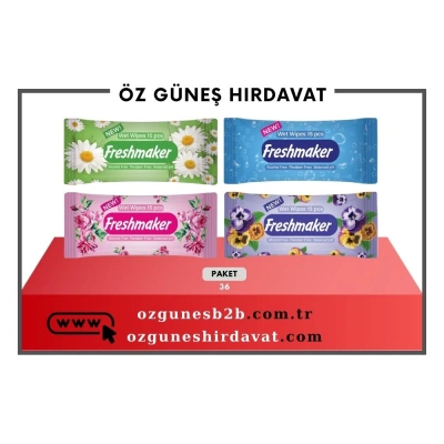 FRESHMAKER CEP MENDİL KIDS (TEKLİ)*36