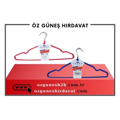 IVORY ELBİSE ASKISI SİLİKON 5Lİ*100