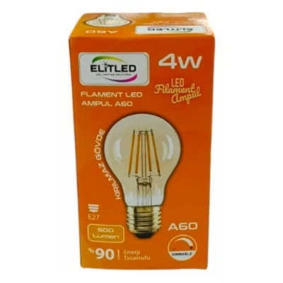 ELİTLED FLAMENT 4W A60*80