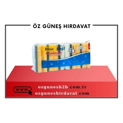 KARADAĞ BLUE SOFT 5 Lİ OLUKLU SÜNGER*42