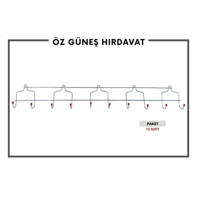 KRAL DUVAR ASKISI METAL 10LU*12