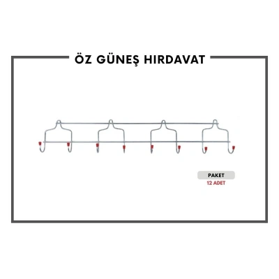 KRAL DUVAR ASKISI METAL  8LI*12