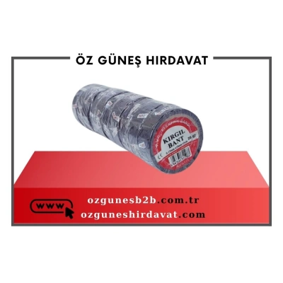 İZOLE BANT SİYAH (10LU)*100