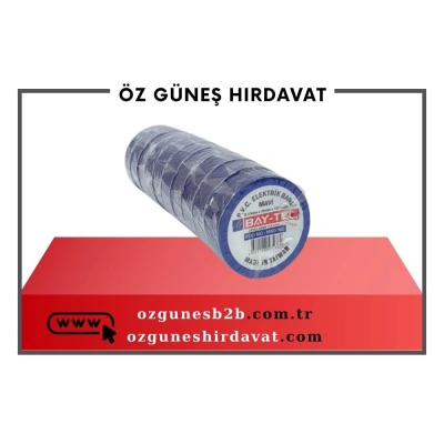 BAYTEC İZOLE BANT (10LU) MAVİ*50