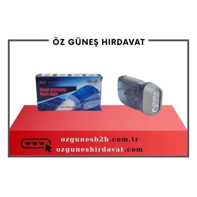 EL FENERİ DİNAMOLU 3 LED 291 1*200