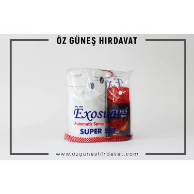 EXOSUAL EKO PAKET SPREY PÜSKÜRTÜCÜ*12