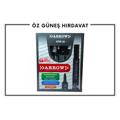 ARROW KOLİ KALEMİ APM38 SİYAH*48