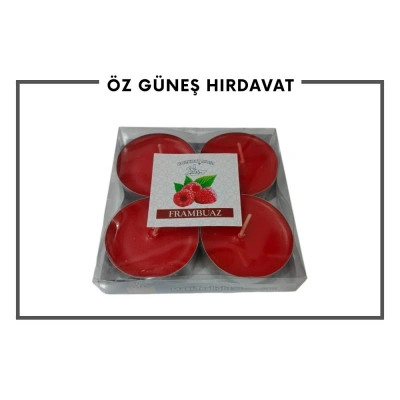 BOZKURT MUM TEALİGHT 4LÜ MAXİ*24