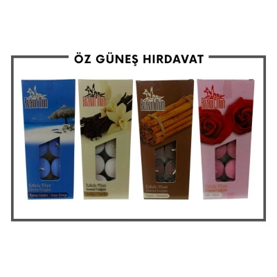 BOZKURT MUM TEALİGHT 10LU KOKULU