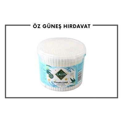 LALİN KULAK PAMUK 300 LÜ YUVARLAK*72