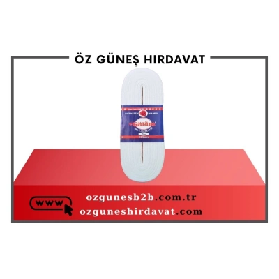 GÜLÜM PAÇA LASTİK BEYAZ 3 CM*30