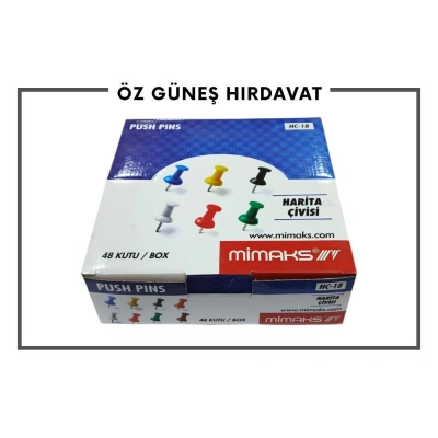 MİMAKS HARİTA ÇİVİSİ (48PK)