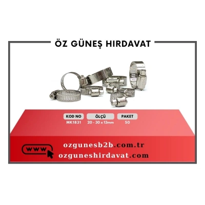 METAL KELEPÇE 20-32X10MM