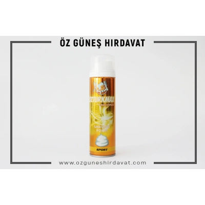 MAX TRAŞ KÖPÜK 200 ML*48