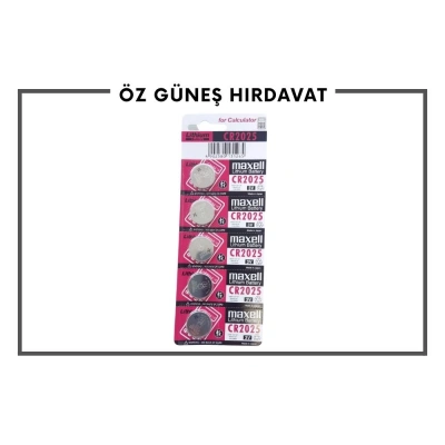 MAXELL CR 2025 PİL
