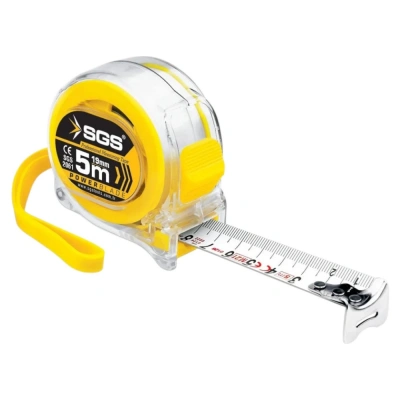 SGS ŞERİT METRE ŞEFFAF 5X19 MM SGS2061