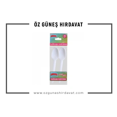 PRATİKON LÜKS PLASTİK KAŞIK 10 LU*50