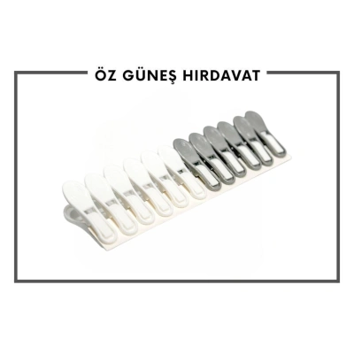 POBİ PB-301 12Lİ YAYSIZ MANDAL*75