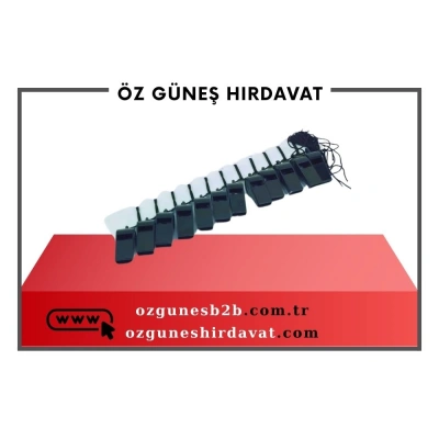 PLASTİK DÜDÜK SİYAH 5612 2*2400