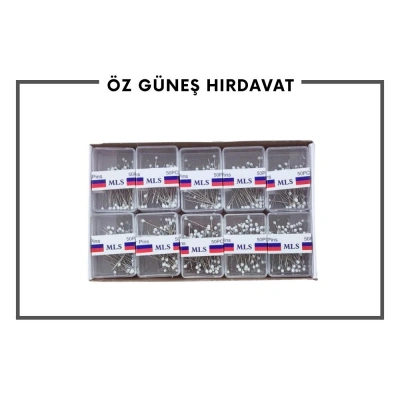 TOPLU İĞNE MİNELİ 50 Lİ (BEYAZ)