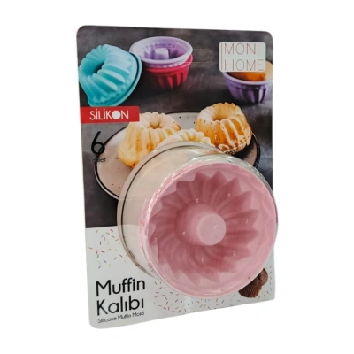 SOFTHOME MUFFİN KEK KALIBI 6LI*72