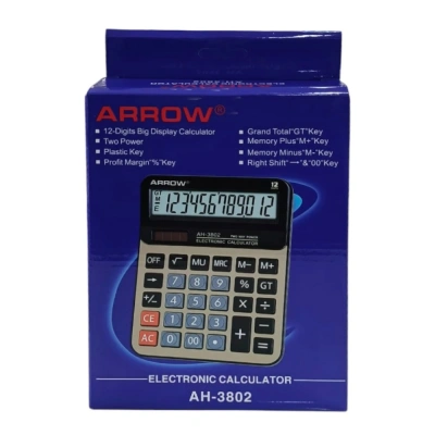 ARROW HESAP MAKİNA AR-3802