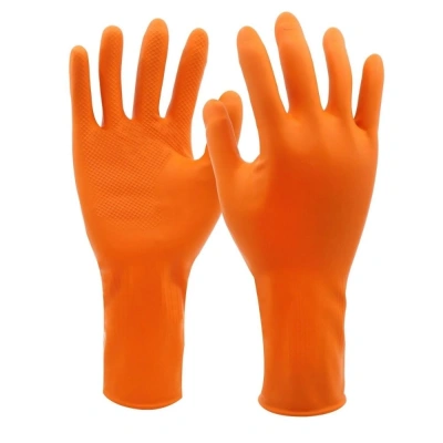 BAYEL KAUÇUK ELDİVEN TURUNCU XL EL440