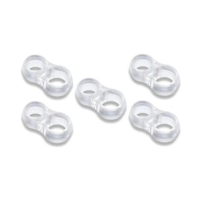 BEŞEL KAPI KOL TANPONU ŞEFFAF 5Lİ*500