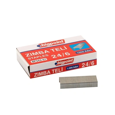 BİGPOİNT ZIMBA TELİ BÜYÜK 24/6 BP342.01*50