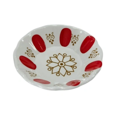 ÇAY TABAĞI MELAMİN (KIRMIZI)*25