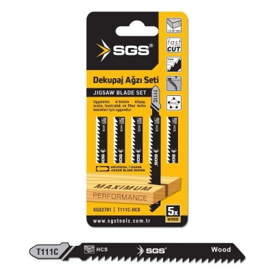 SGS DEKUPAJ AĞZI AHŞAP 5Lİ SET SGS2701